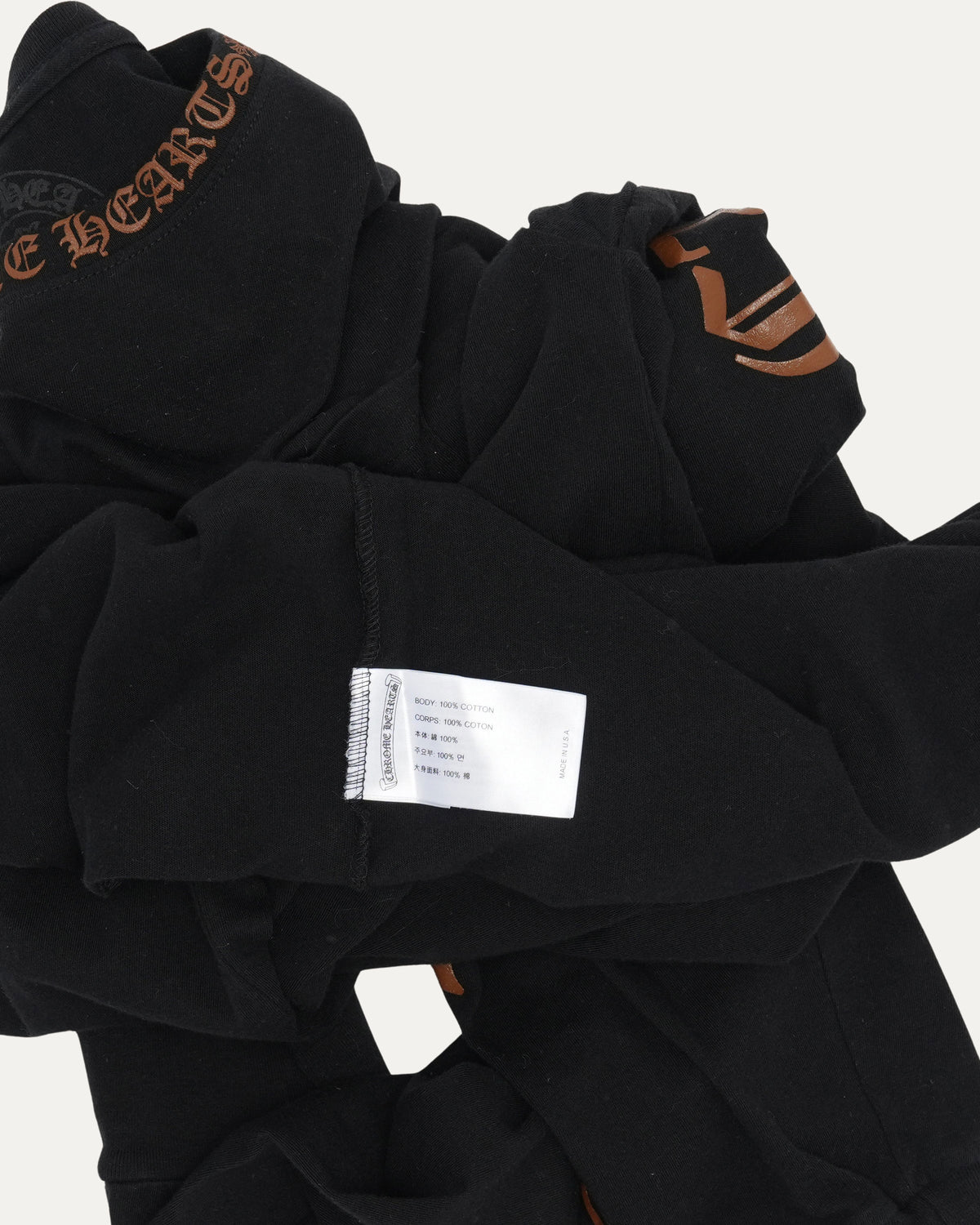 Neck Logo Pocket Long Sleeve T-Shirt