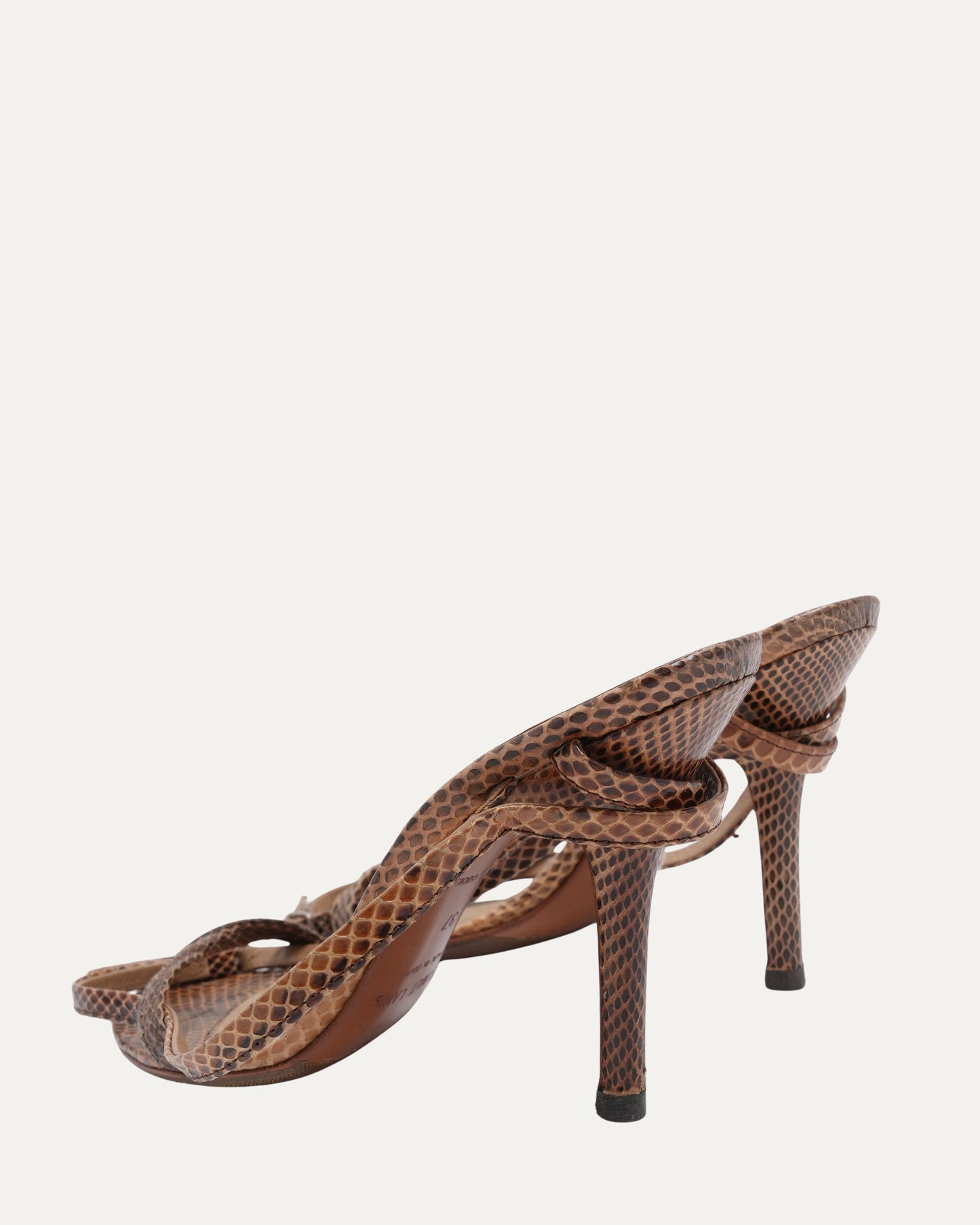 Snakeskin Heels