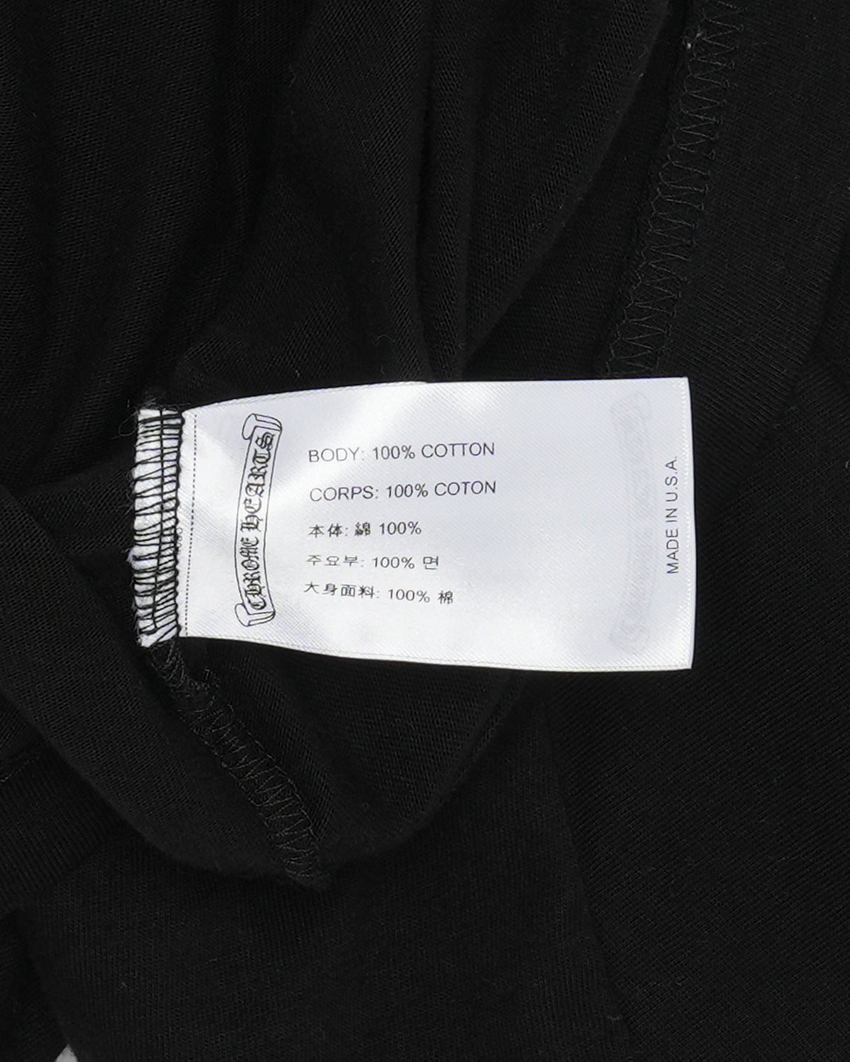 Scroll Logo Long Sleeve Pocket T-Shirt