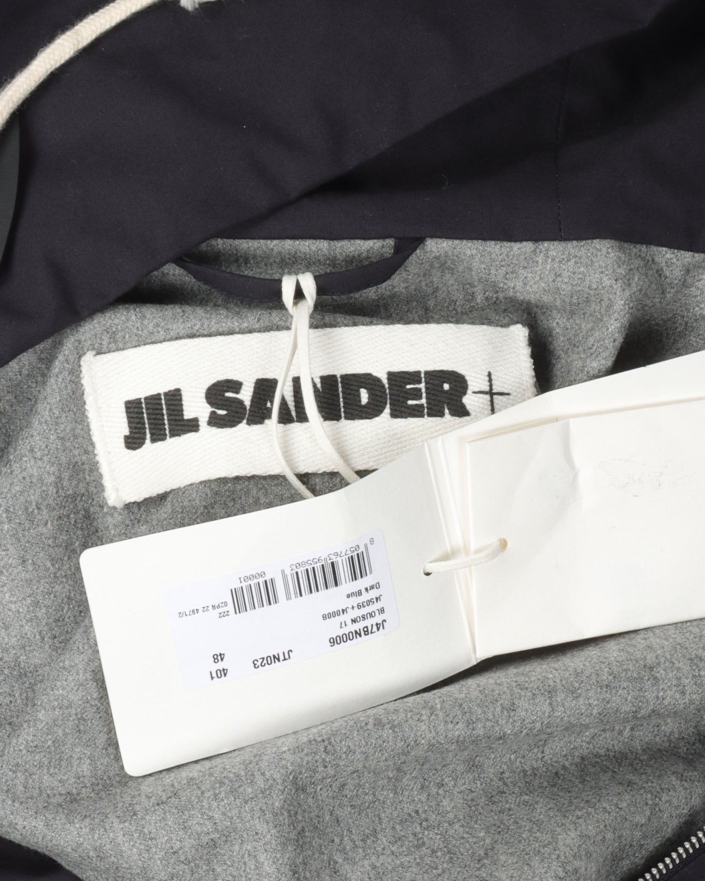 Hooded Zip Up Blouson Jacket