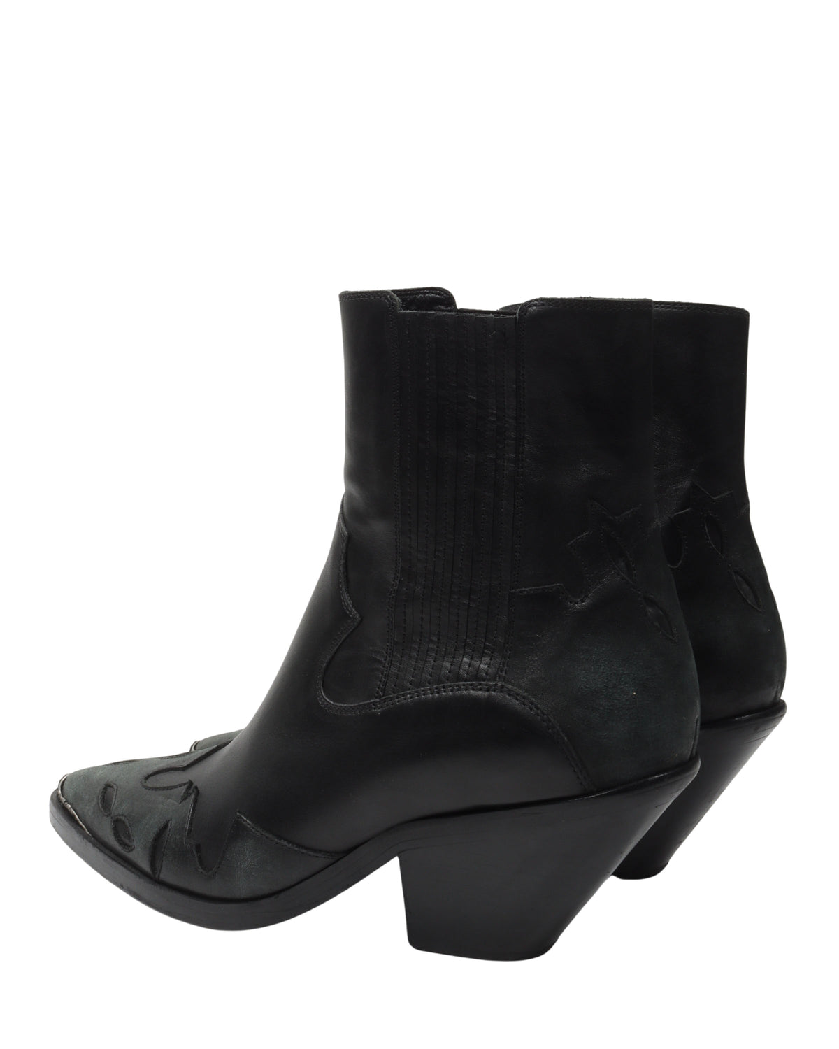 Metal Tip Midnight Cowboy Boots