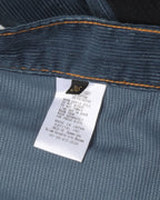 Corduroy Flared Color Blocked Pants