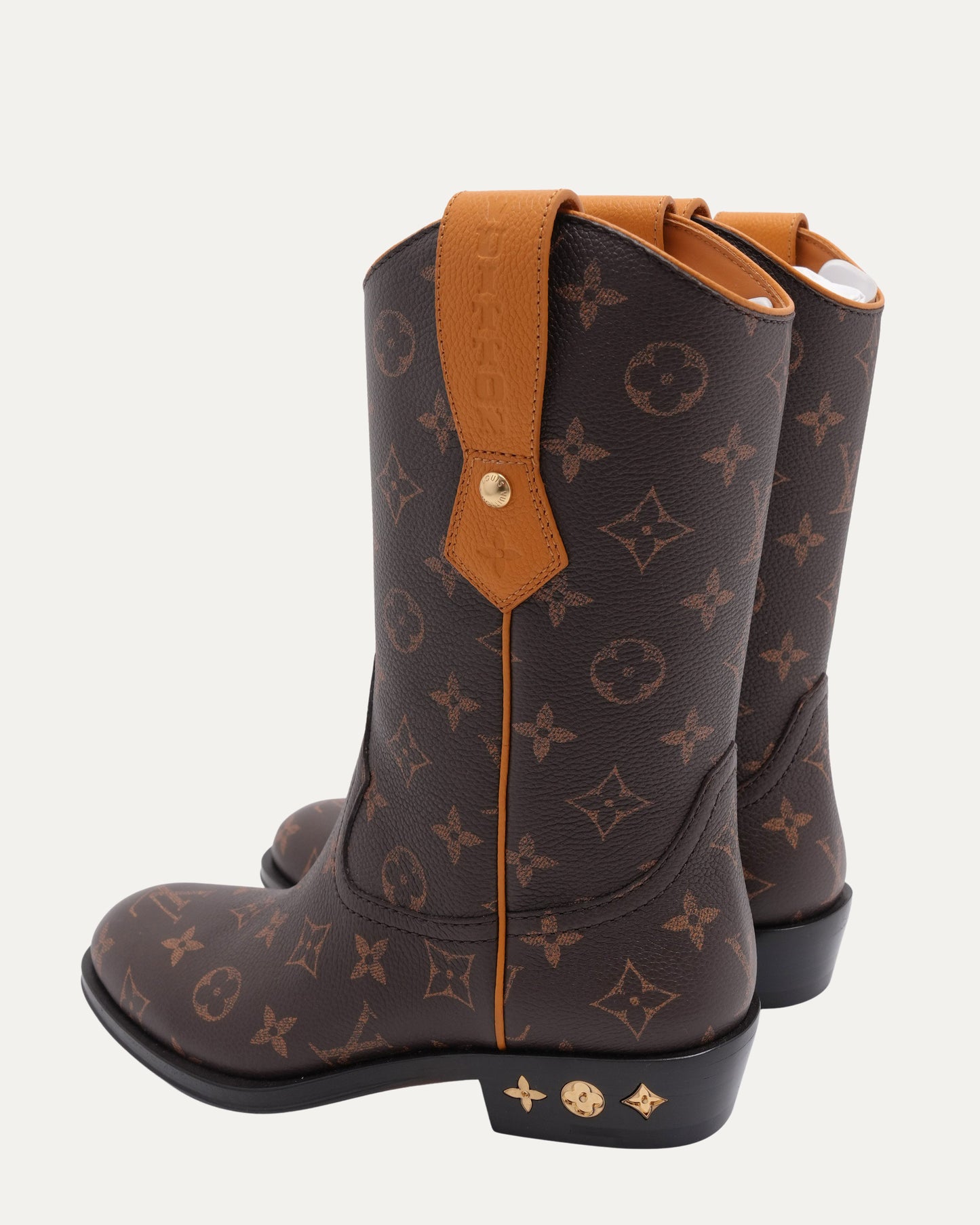 Monogram Cowboy Boots