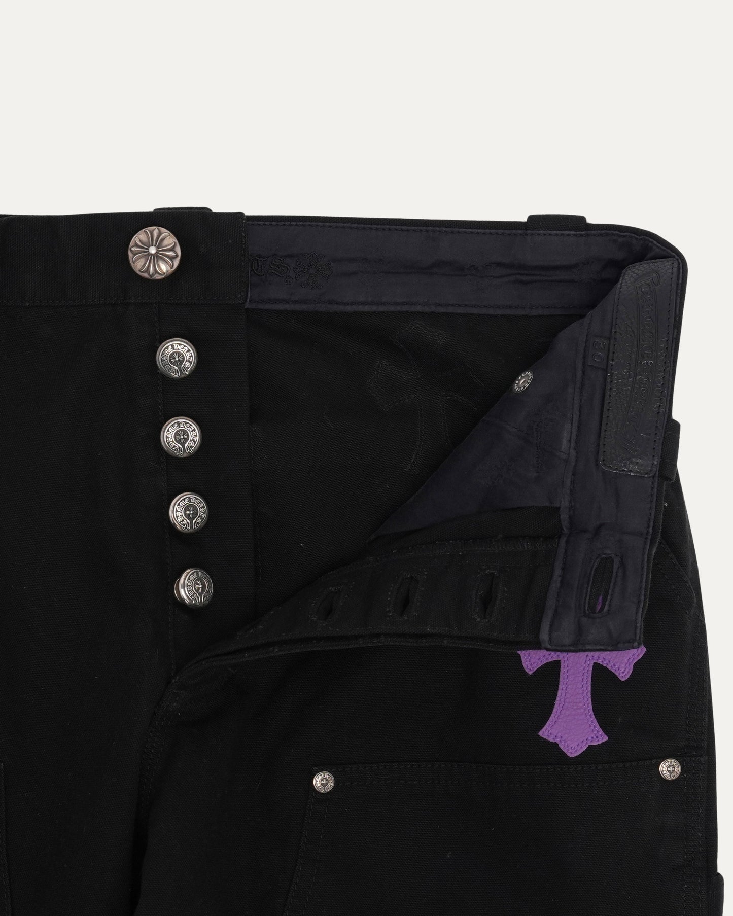 Cross Patch Double Knee Carpenter Pants