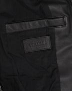 Boxy Leather Blouson
