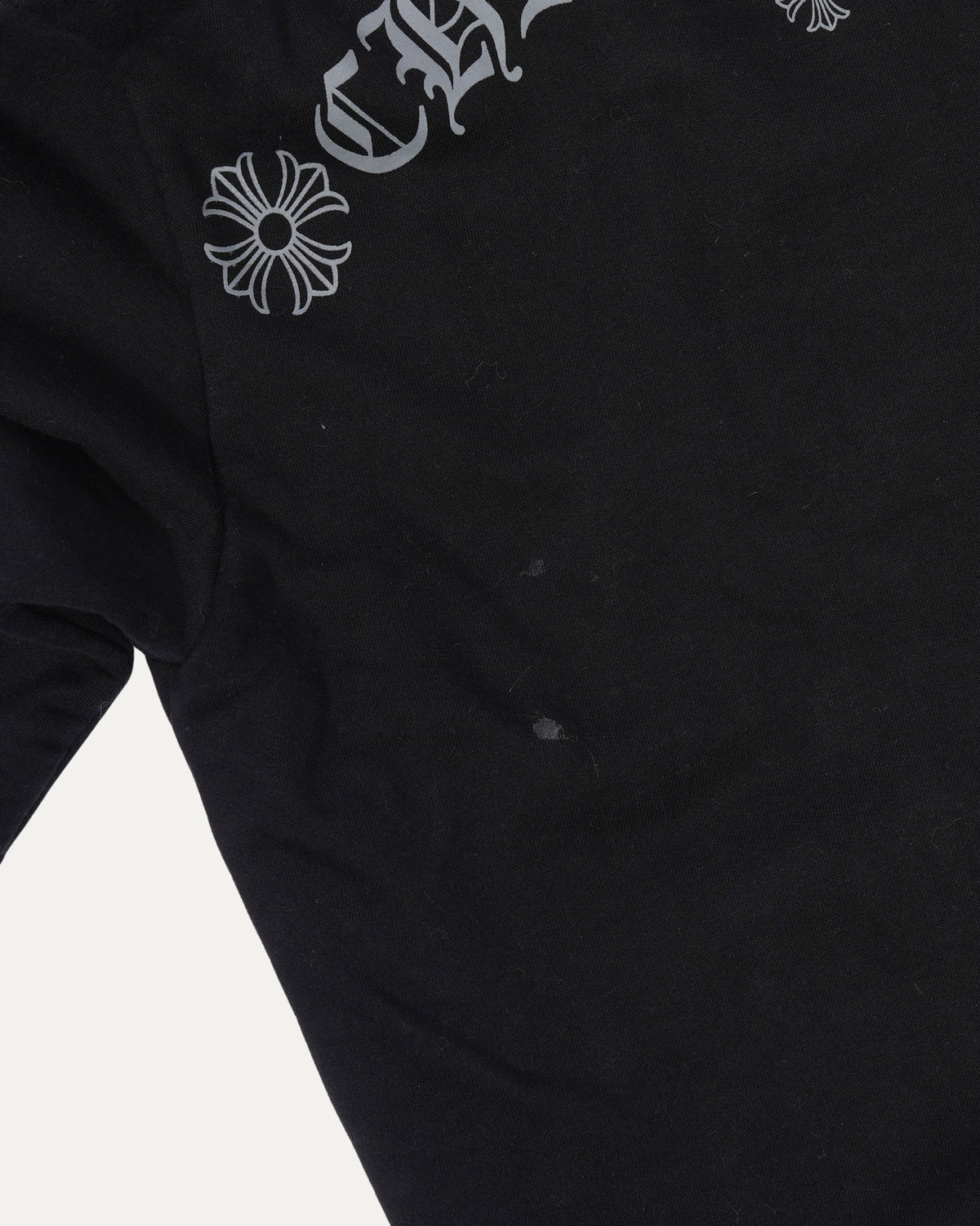 Friends and Family Glitter Print Horseshoe Logo Hoodie