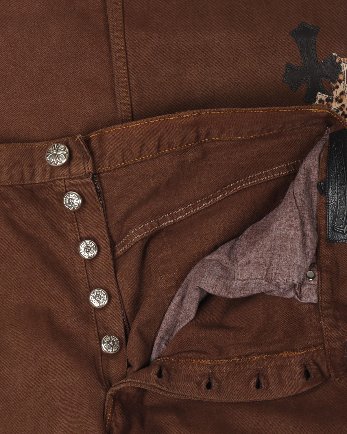 NYFW Exclusive Levi's Cross Patch Jeans