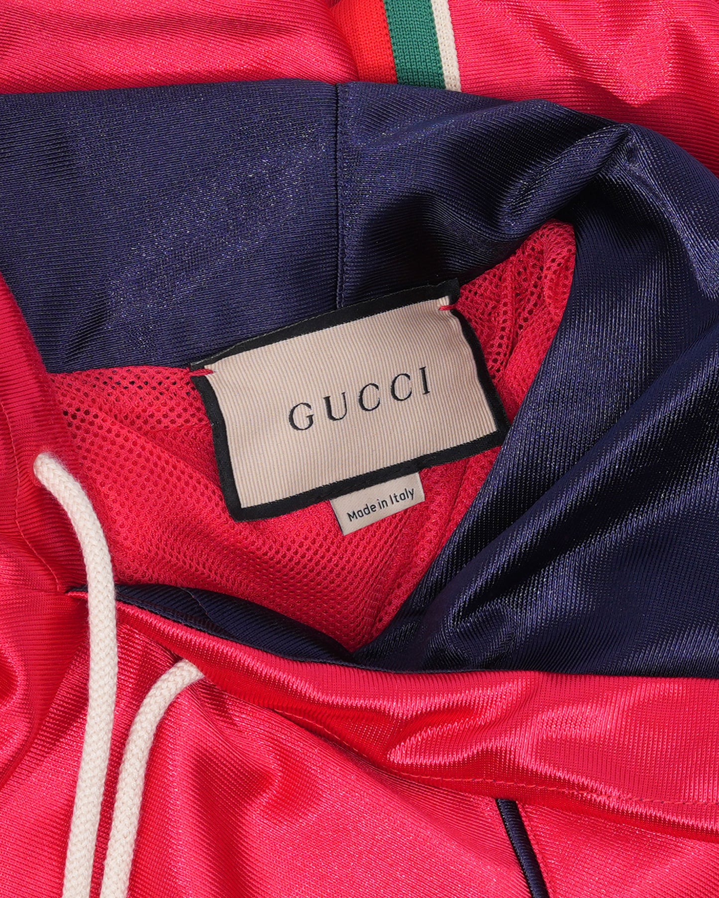 Taped Hooded Track Jacket