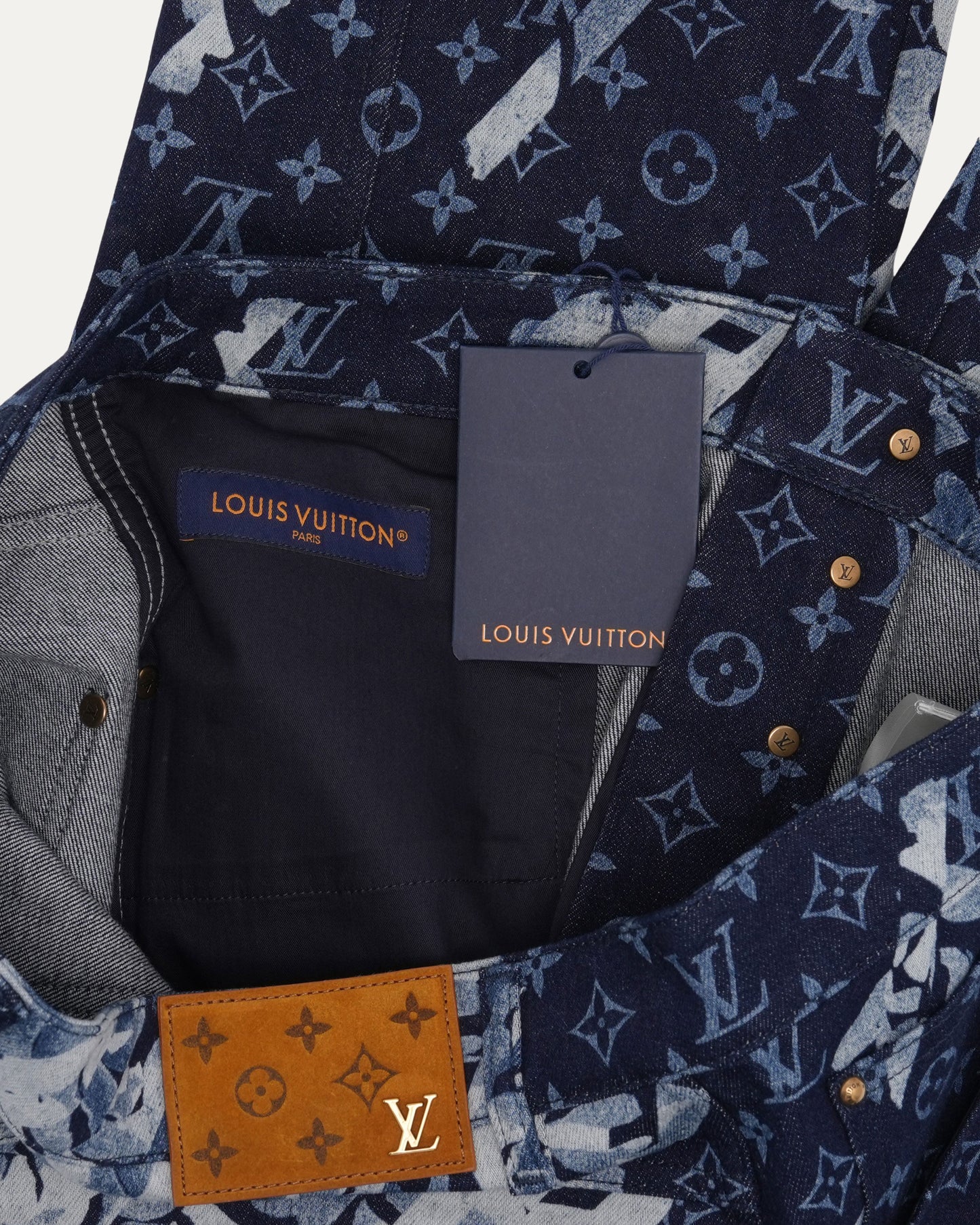 Floral Monogram Jeans