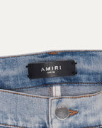 Distressed Repaired MX1 Jeans