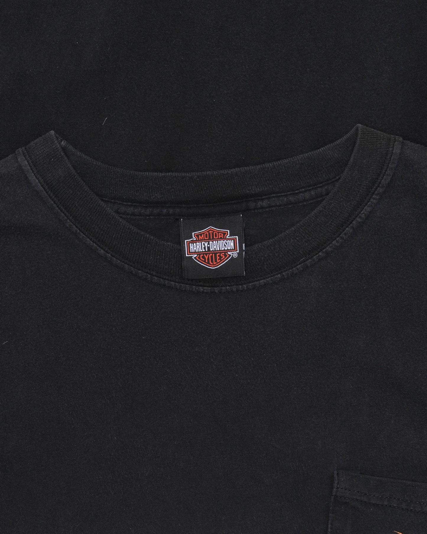 Harley Davidson Fort Wayne, Indiana Long Sleeve Pocket T-Shirt