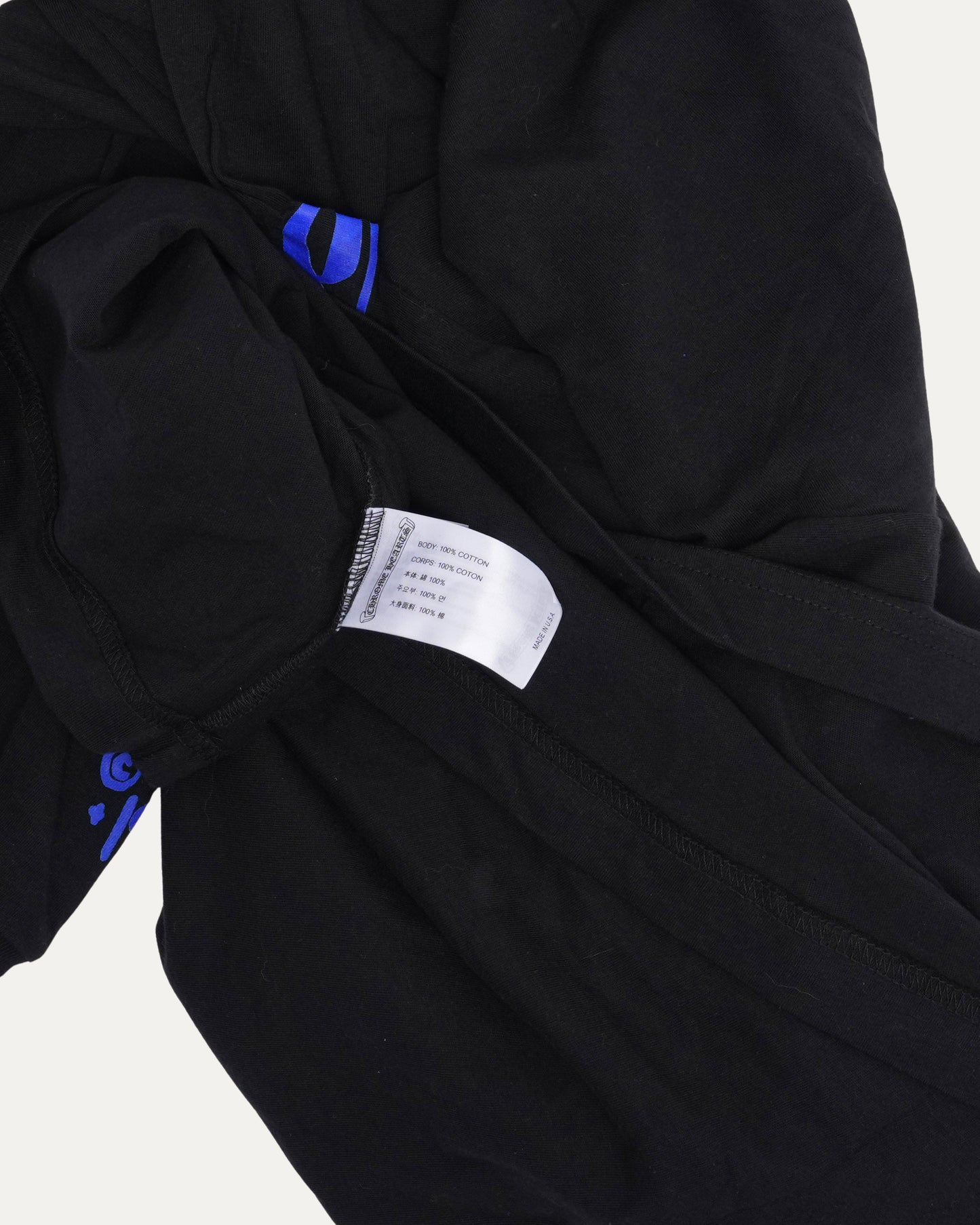 Neck Logo Long Sleeve Pocket T-Shirt