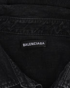 Back Logo Denim Shirt