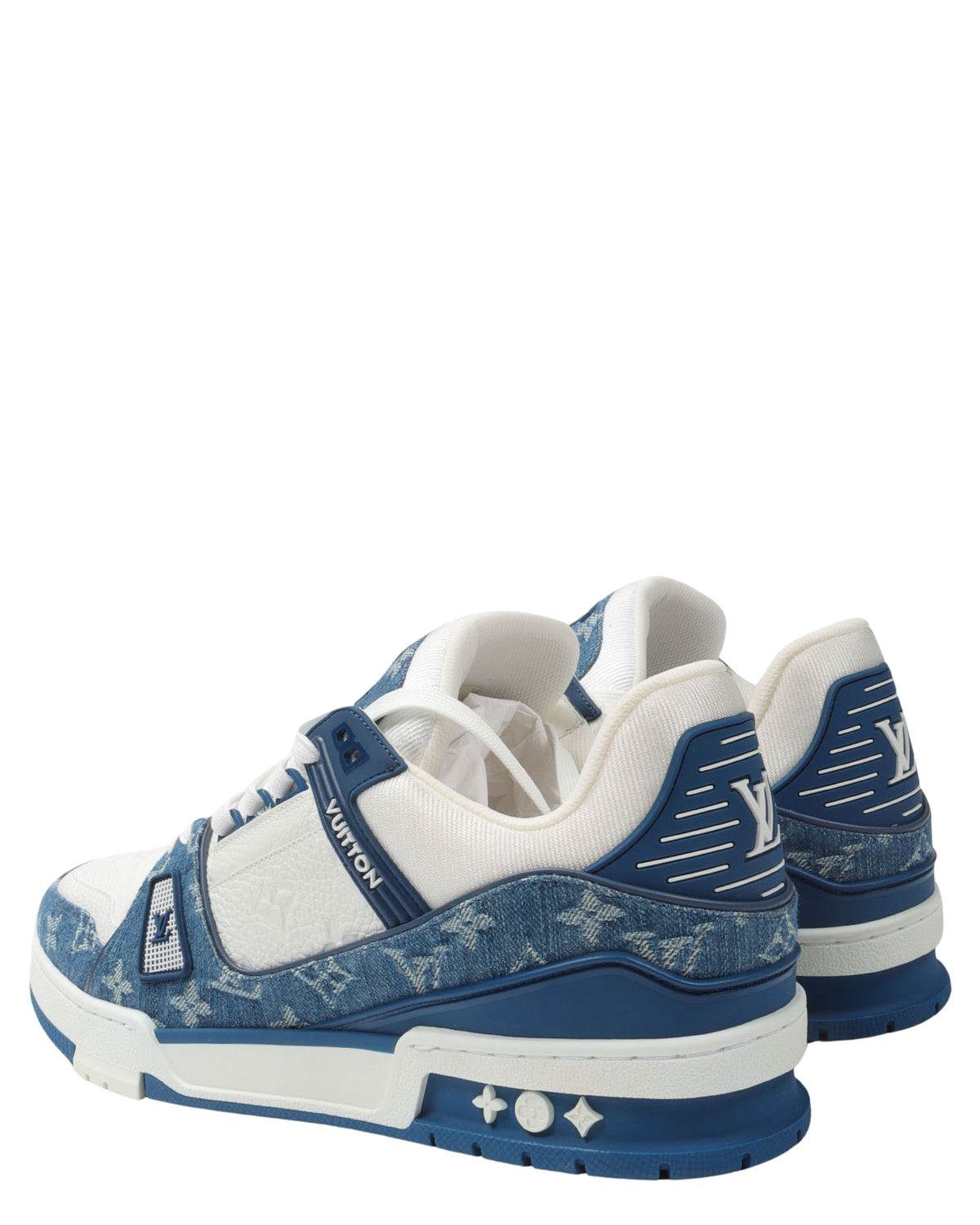 Denim Monogram Trainer Sneaker Low