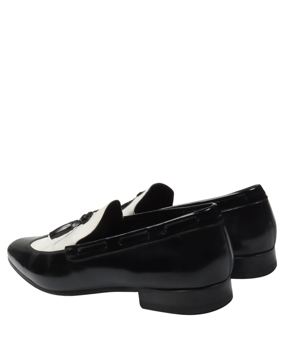 Patent Leather Tassel Loafers