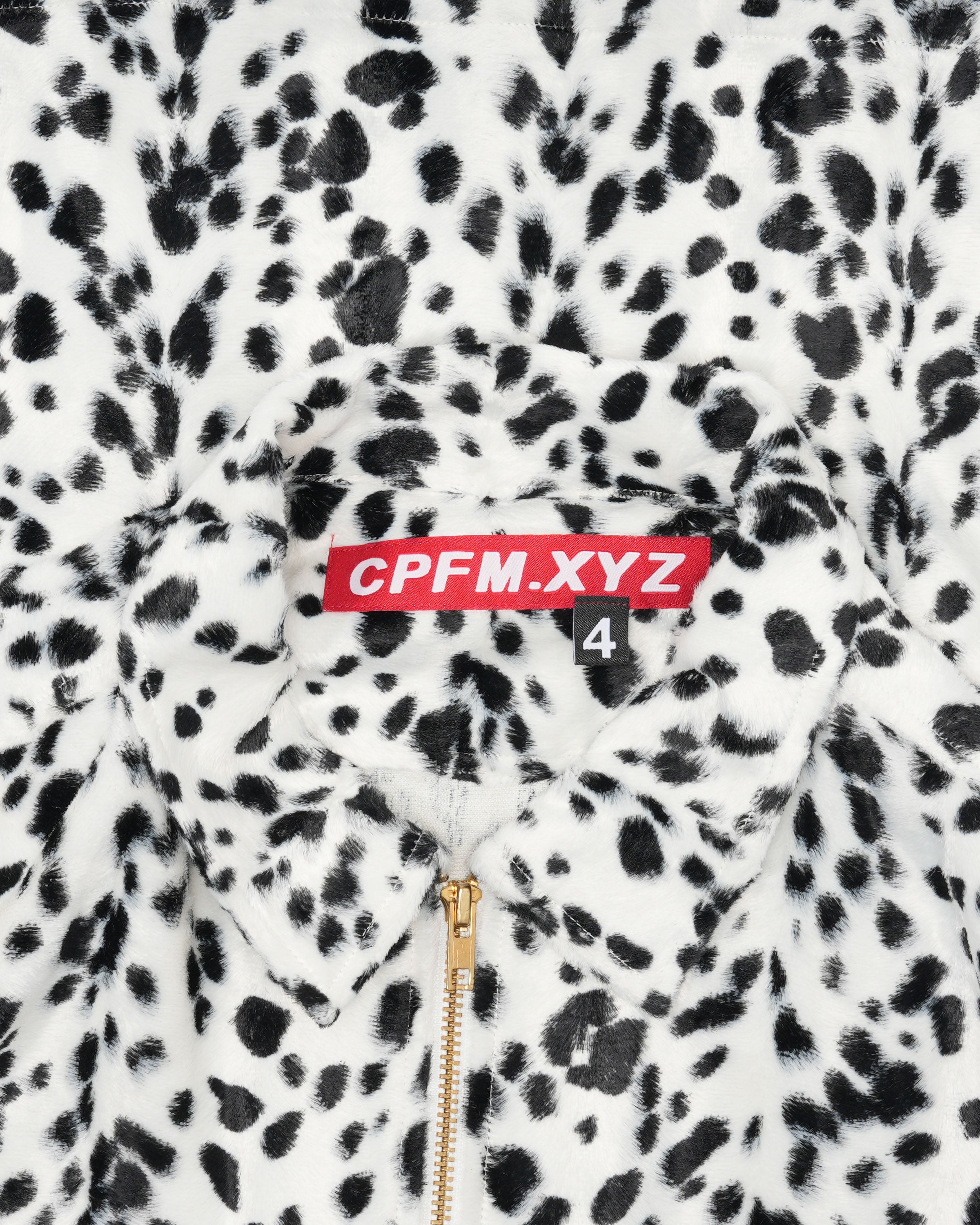 Human Made Leopard Ranch Zip Up Jacket