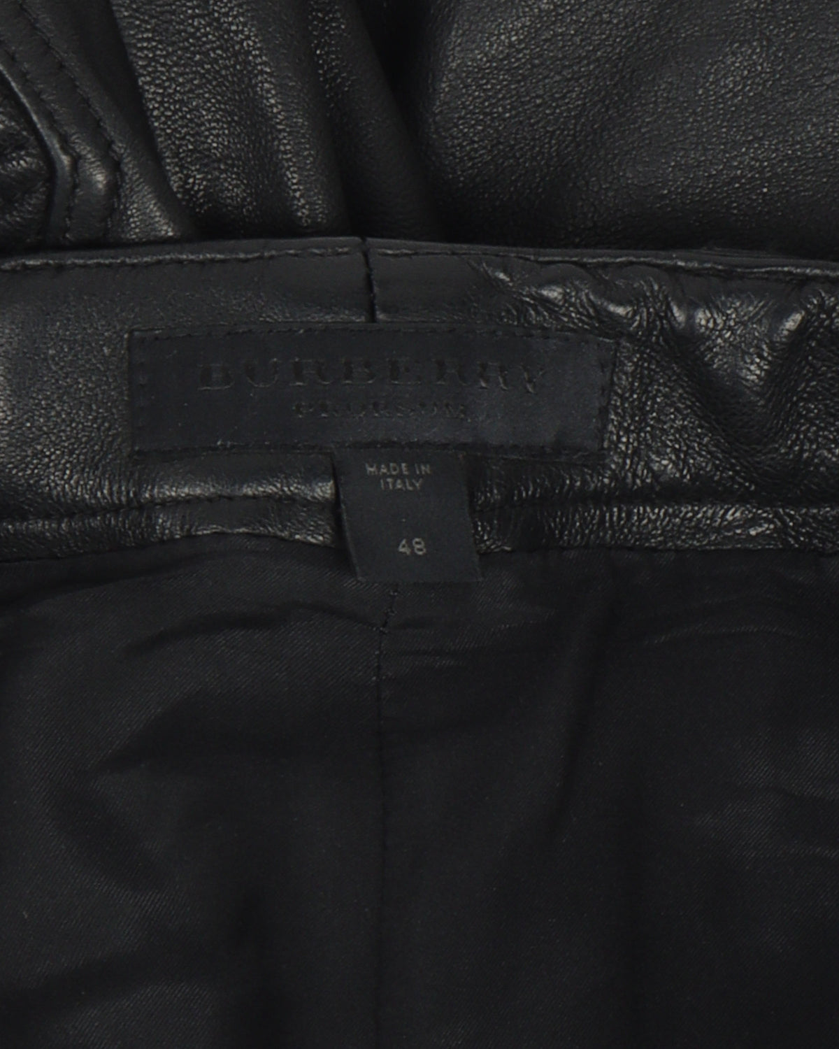 Leather Biker Pants