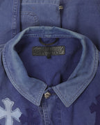 Cross Patch Bleu de Travail French Work Jacket