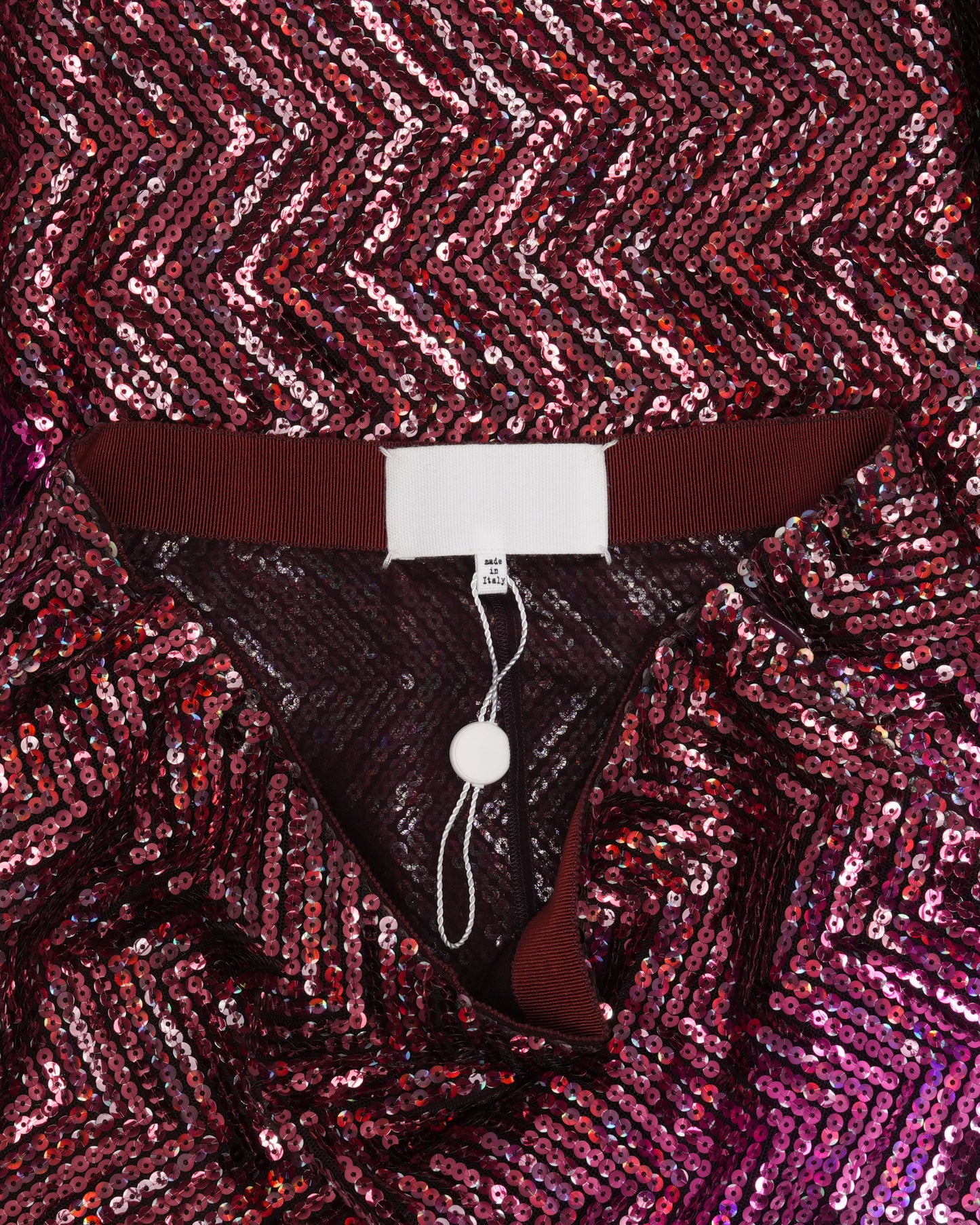 Sequin Zigzag Skirt