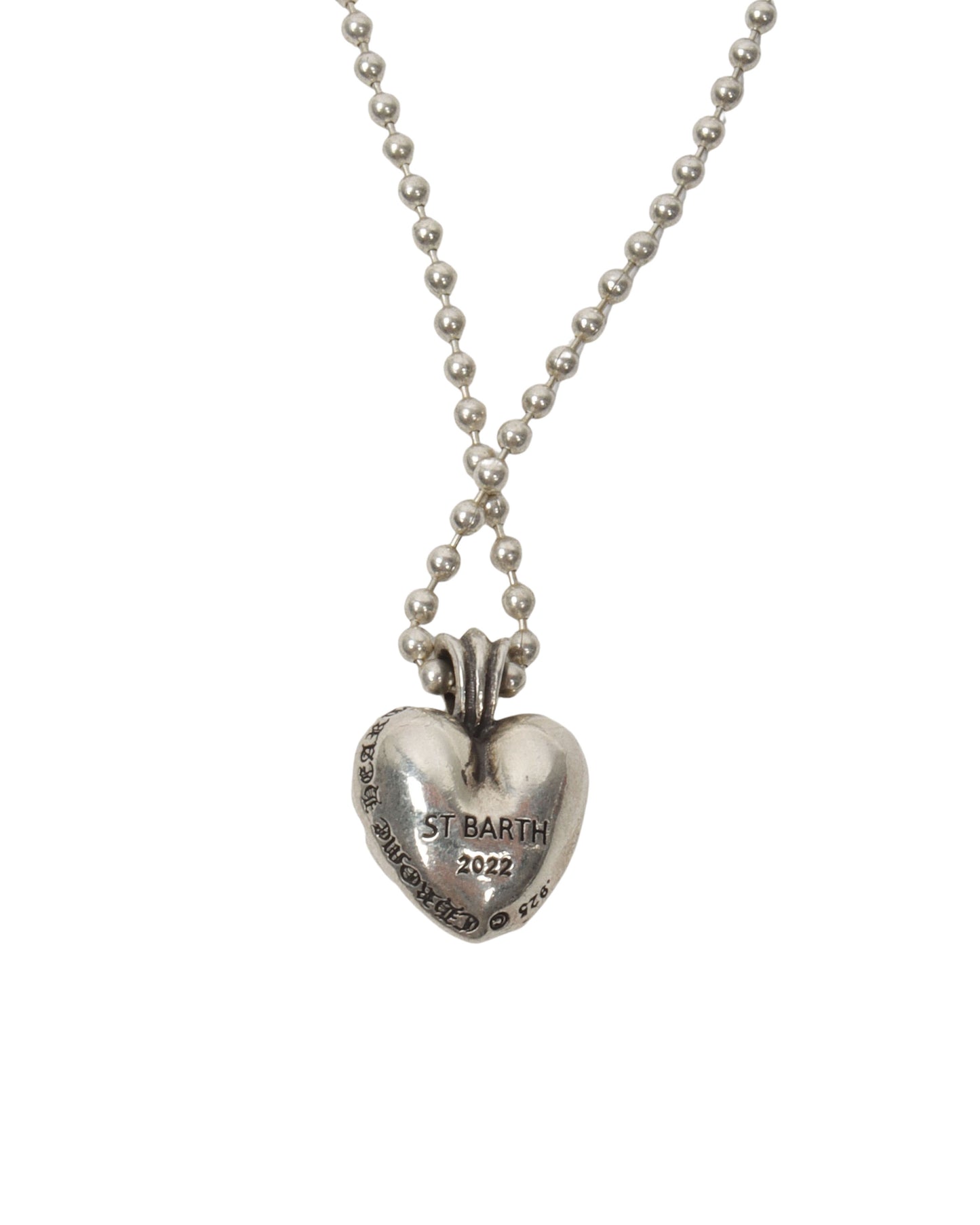 St Barth Exlcusive Heart Pendant w/ Chain