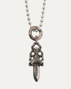 Dagger Pendant on Ball Chain