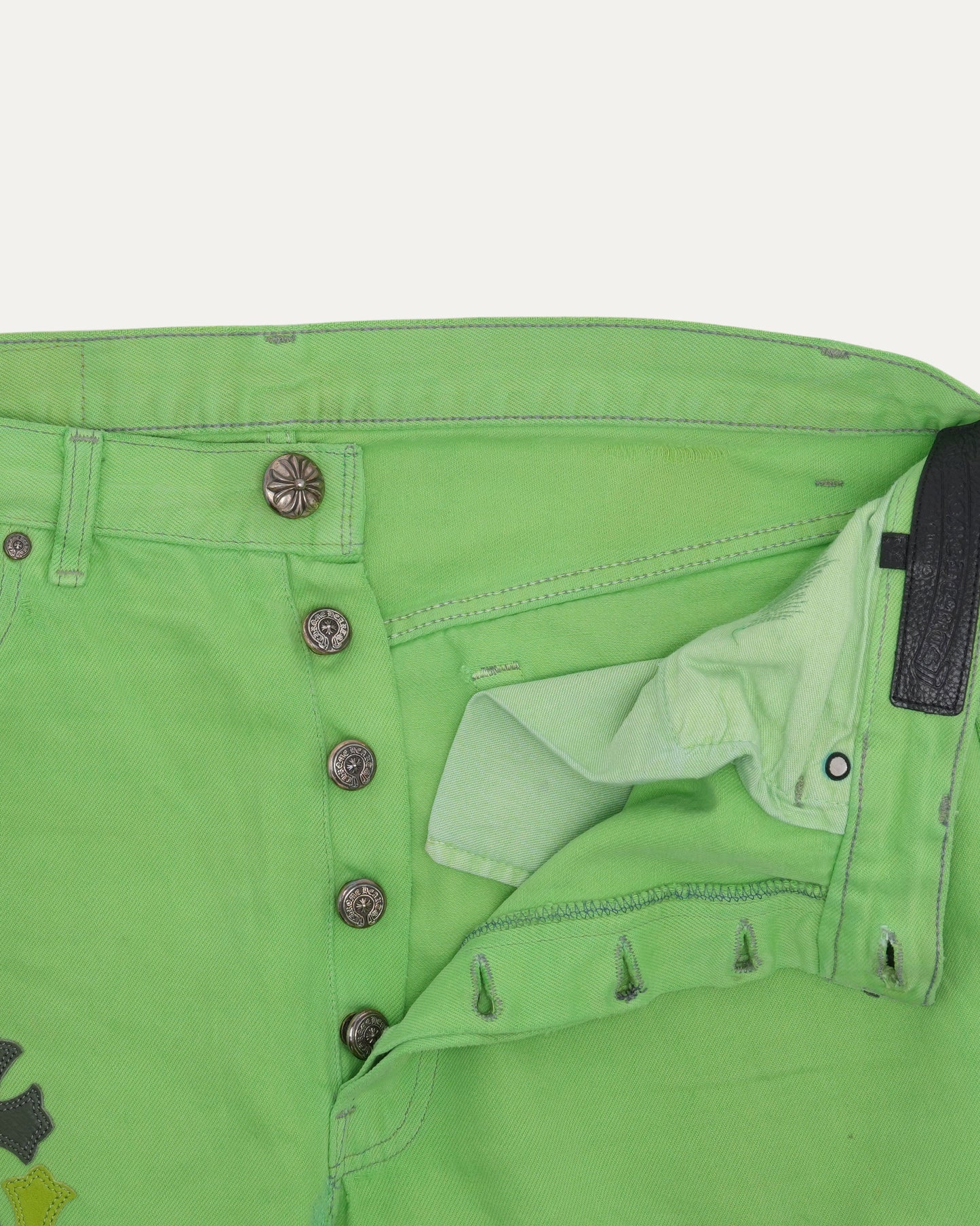 Matty Boy Sex Records Levis 501 Cross Patch Jeans