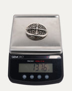 Oval Cross Belt Buckle