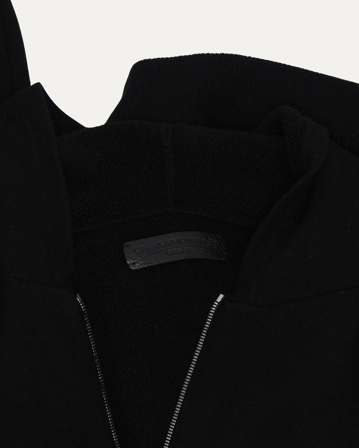 Life Sentence Cashmere Floral Cross Zip Up Hoodie