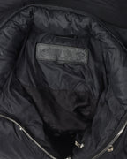 Tonal Monogram Puffer Jacket with Packable Hood