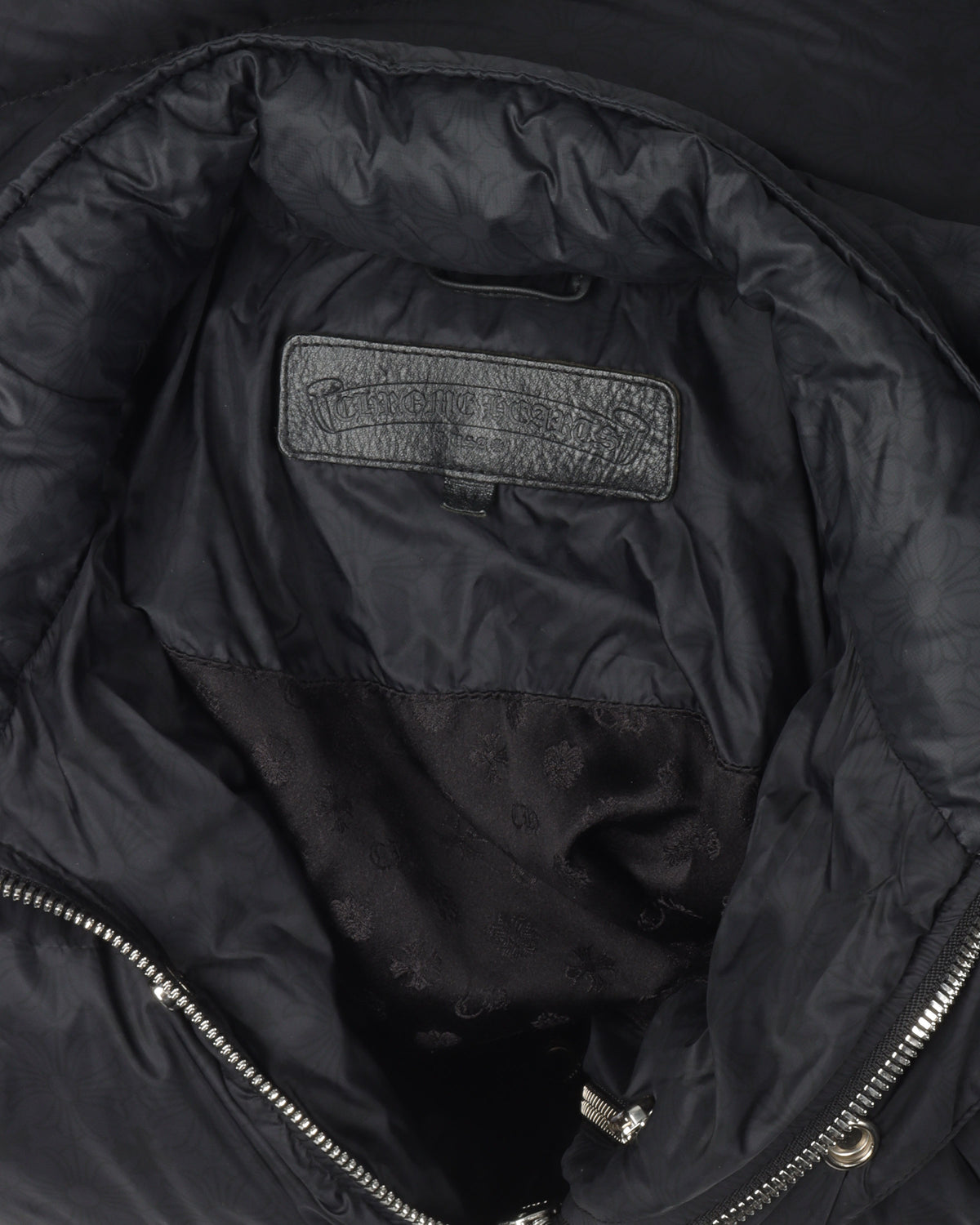 Tonal Monogram Puffer Jacket with Packable Hood