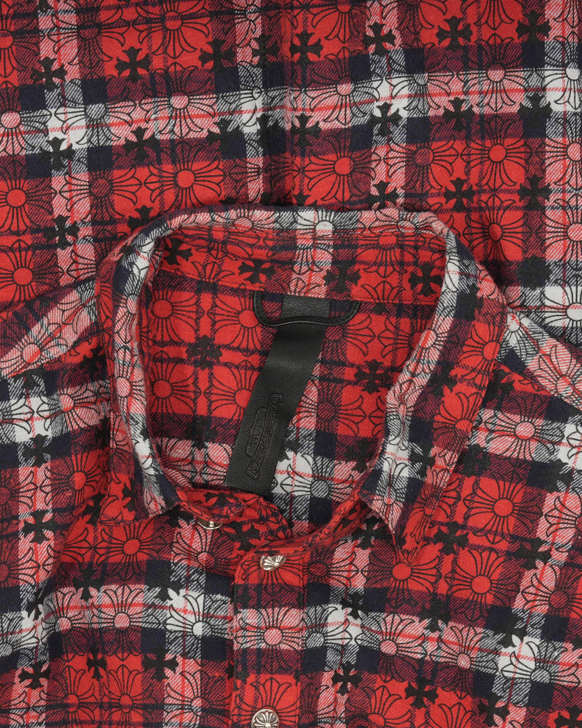 Cross Patch Flannel Shirt