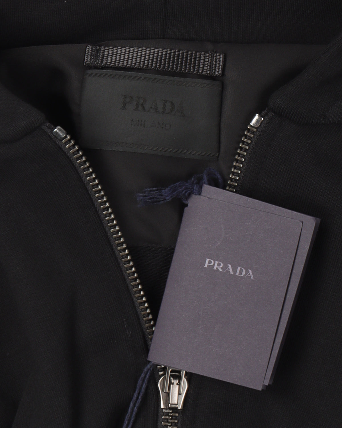 Runway Crystal Zip Up Hoodie