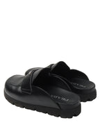 Lug Sole Loafer Mule