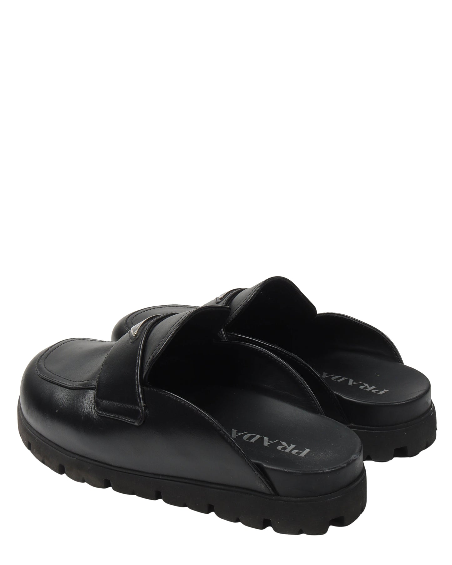Lug Sole Loafer Mule