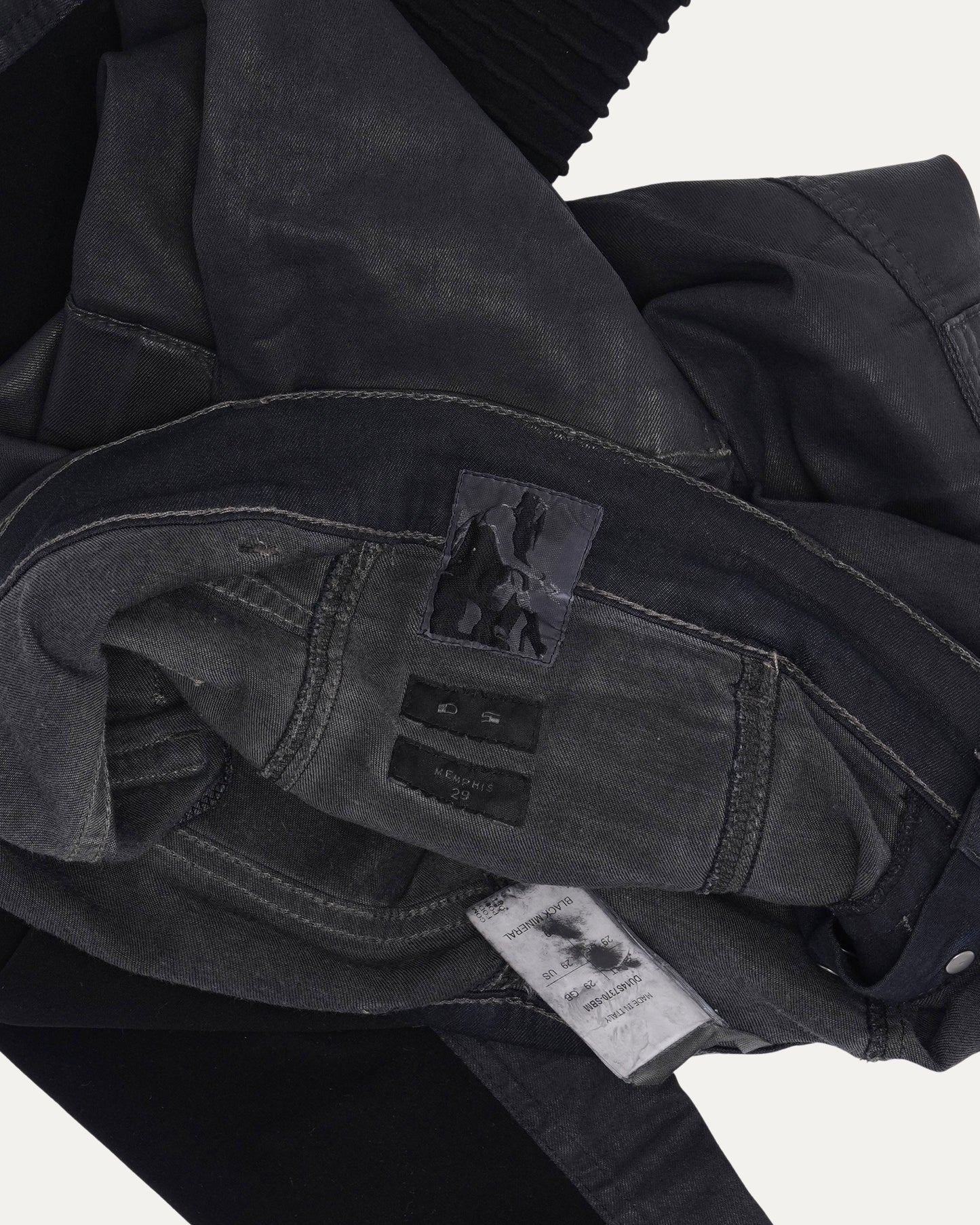 Memphis Waxed Cotton Cargo Jeans