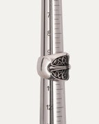 Oval Cross Ring