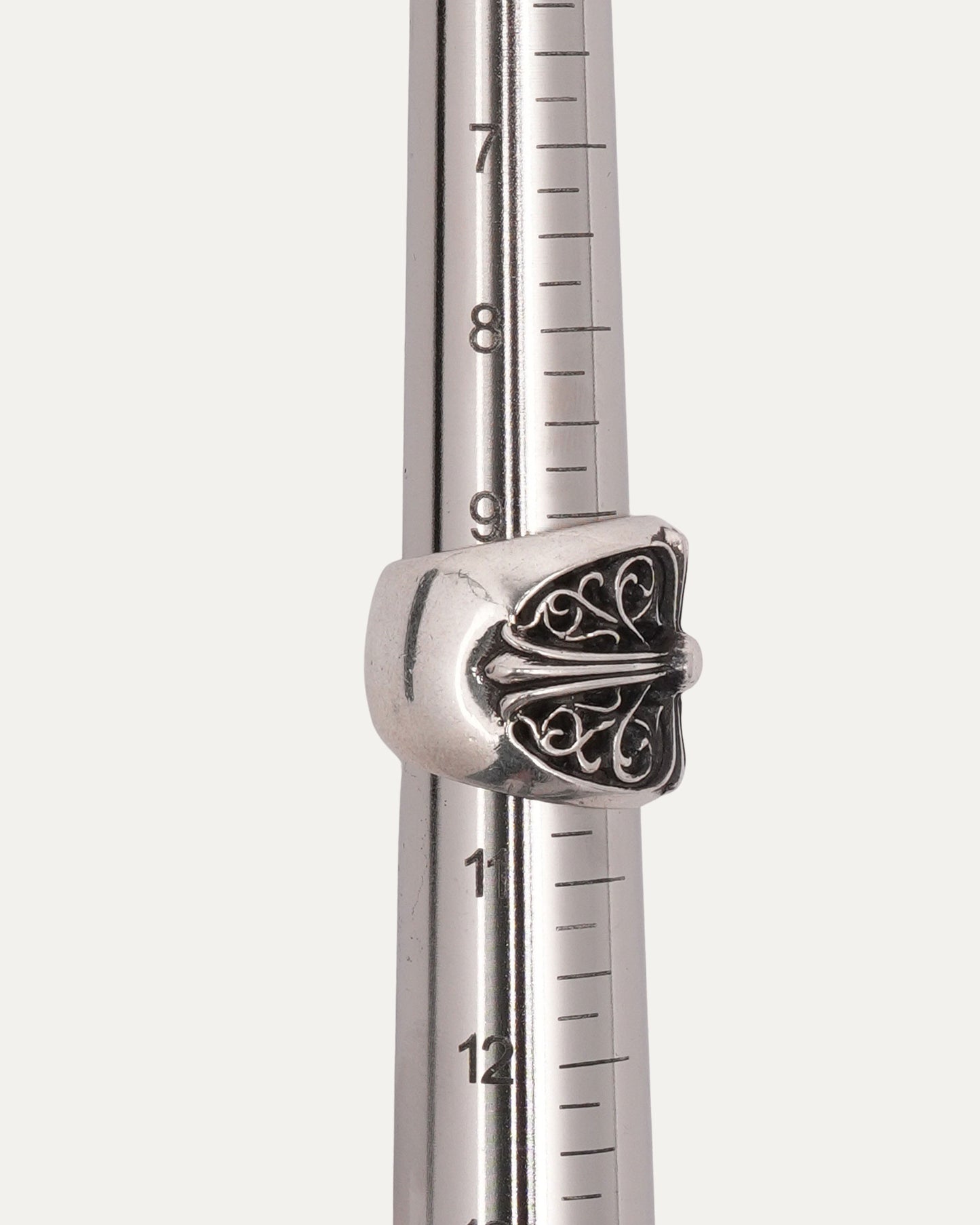 Oval Cross Ring