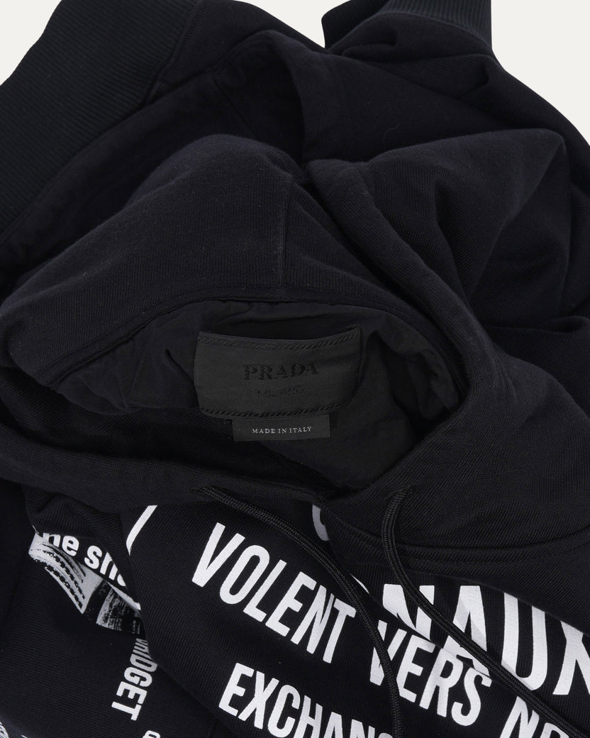 Raf Simons 2021 Cotton Fleece Hoodie