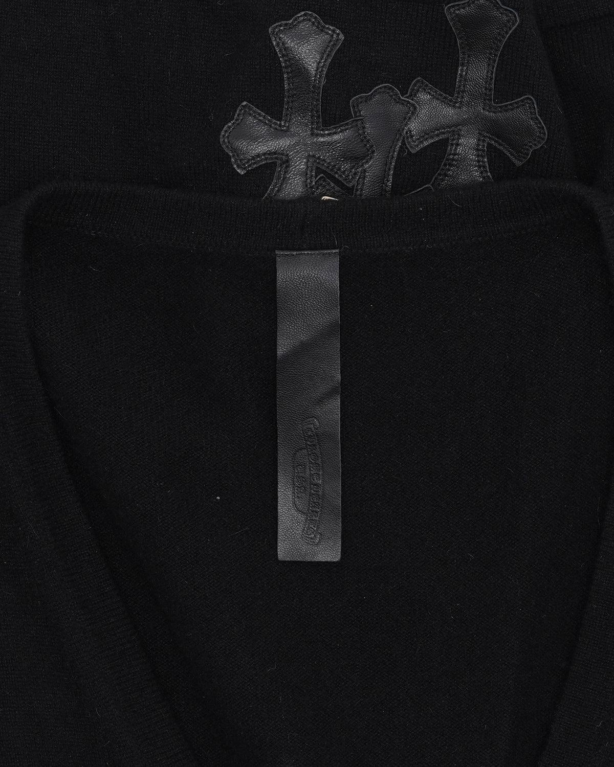 Cross Patch Cashmere Cardigan