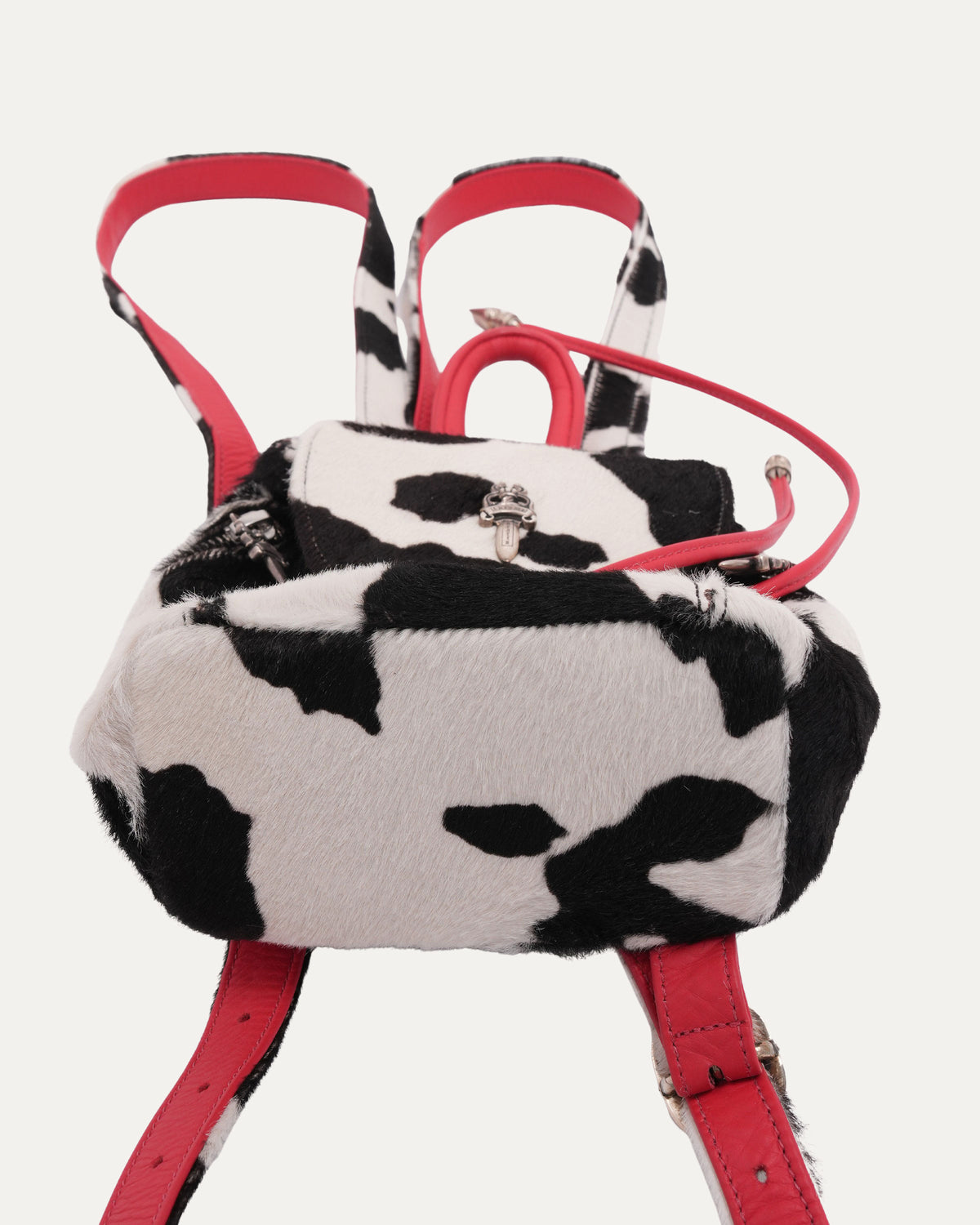 Mini Cow Print Backpack
