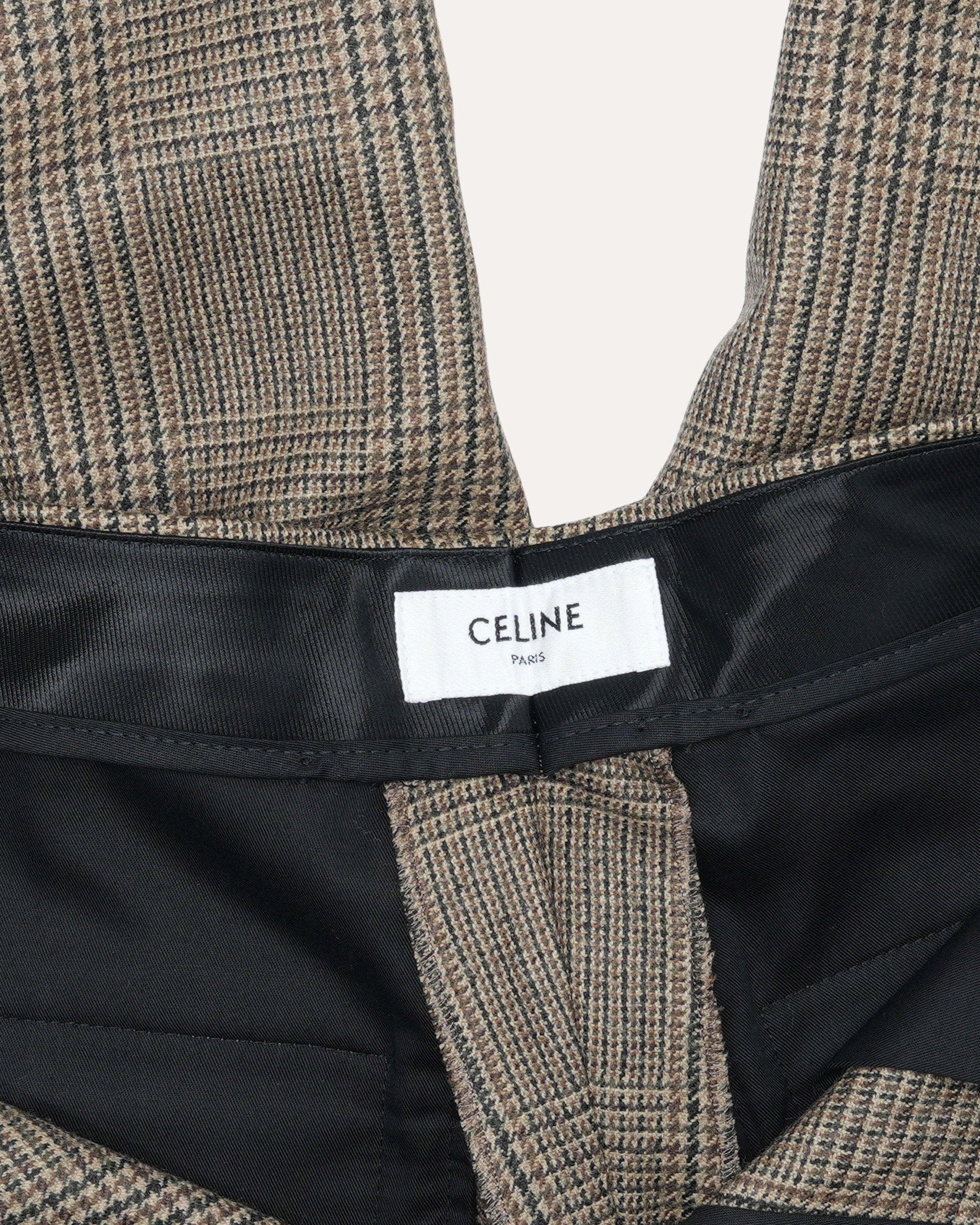 Glen Plaid Trousers