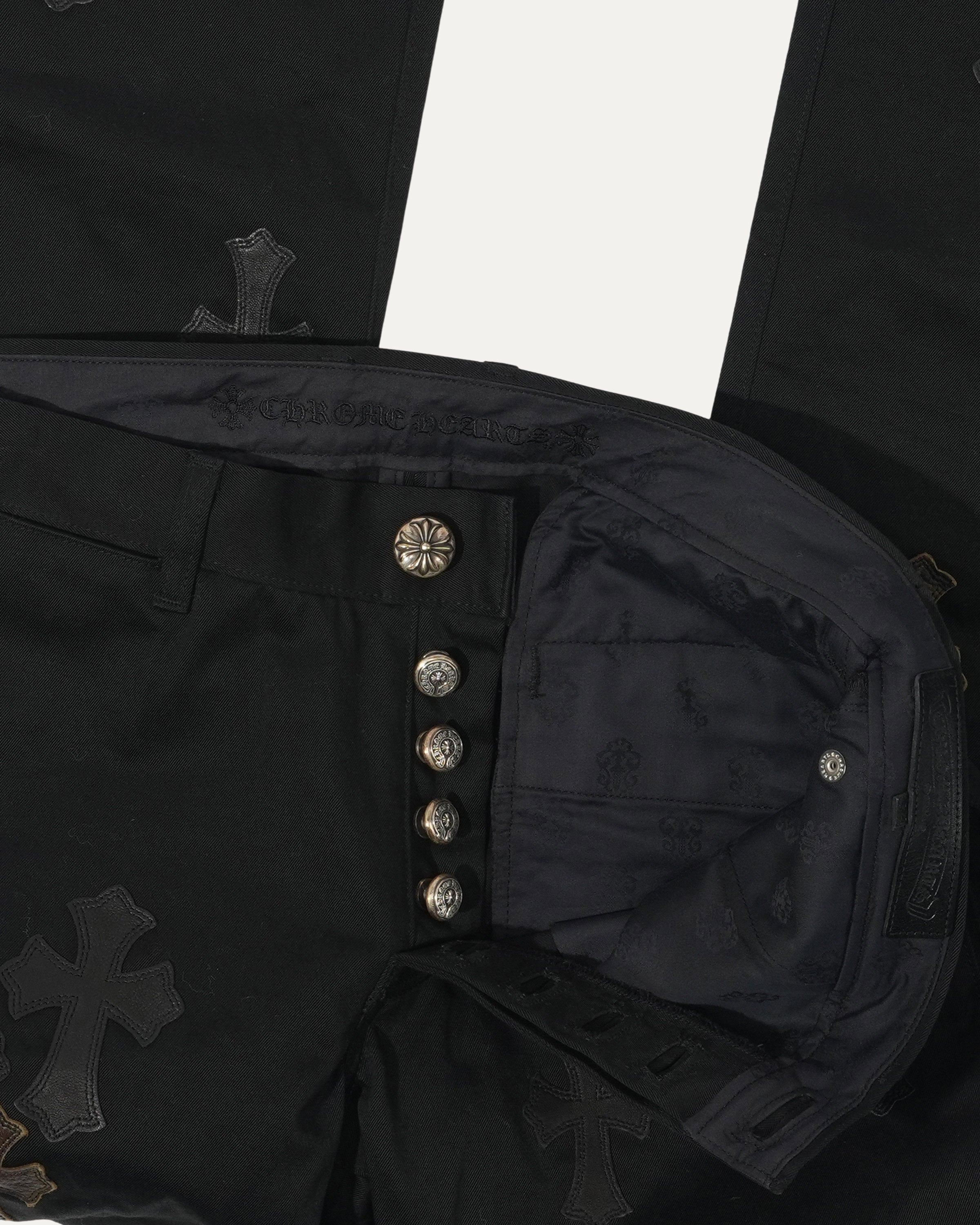 Cross Patch Chino Pants