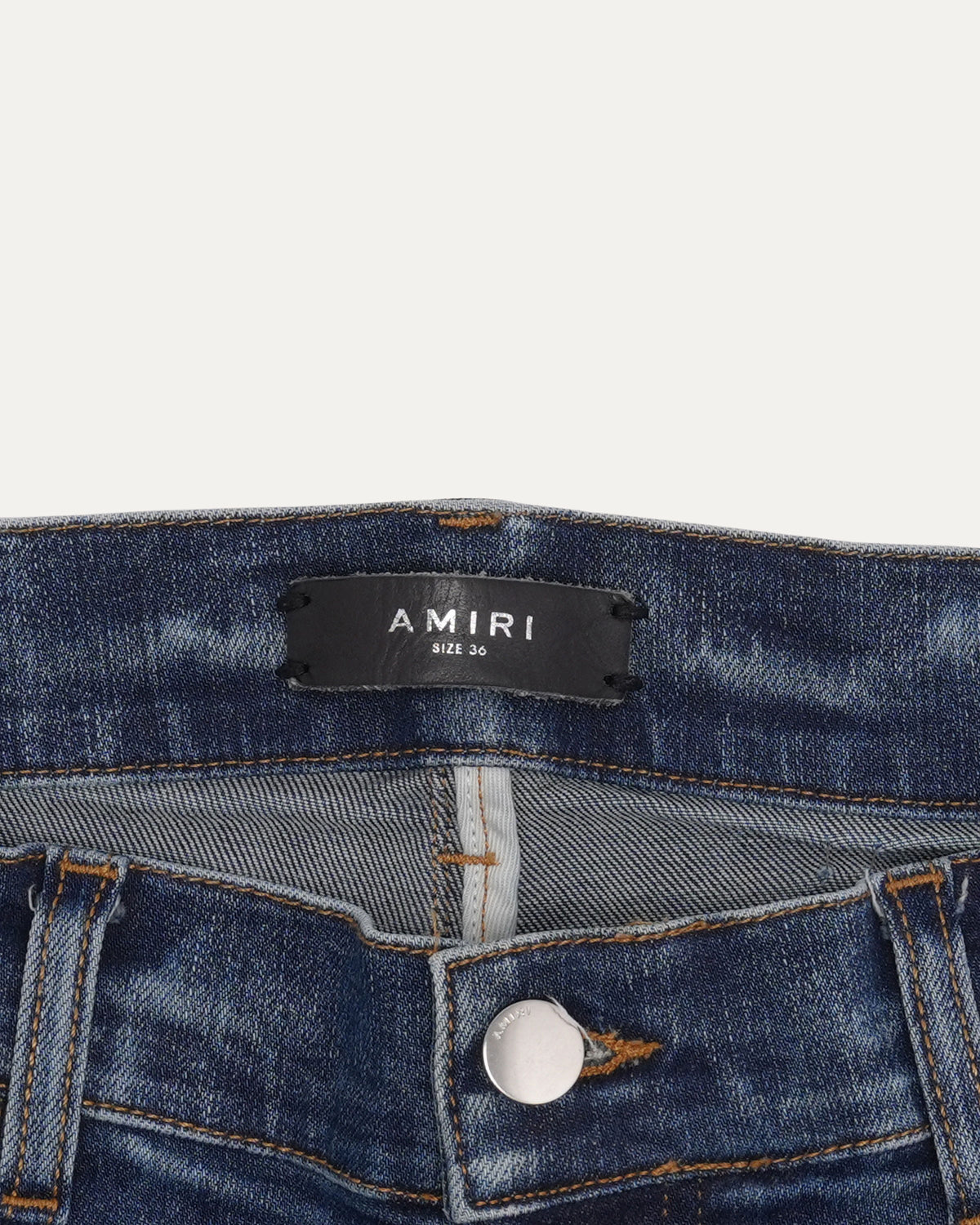 Repaired Distressed MX1 Jeans