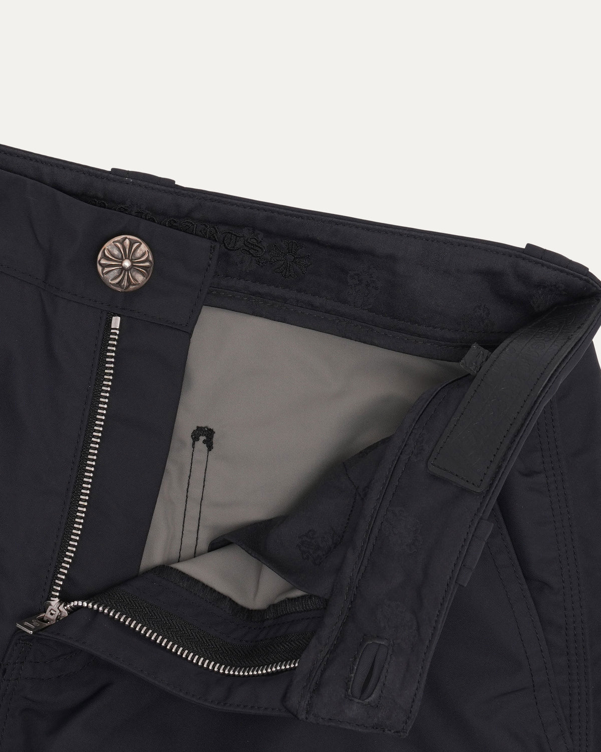 Nylon Leather Double Knee Carpenter Pants