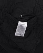 Washed Nylon Quilted Bomber Jacket