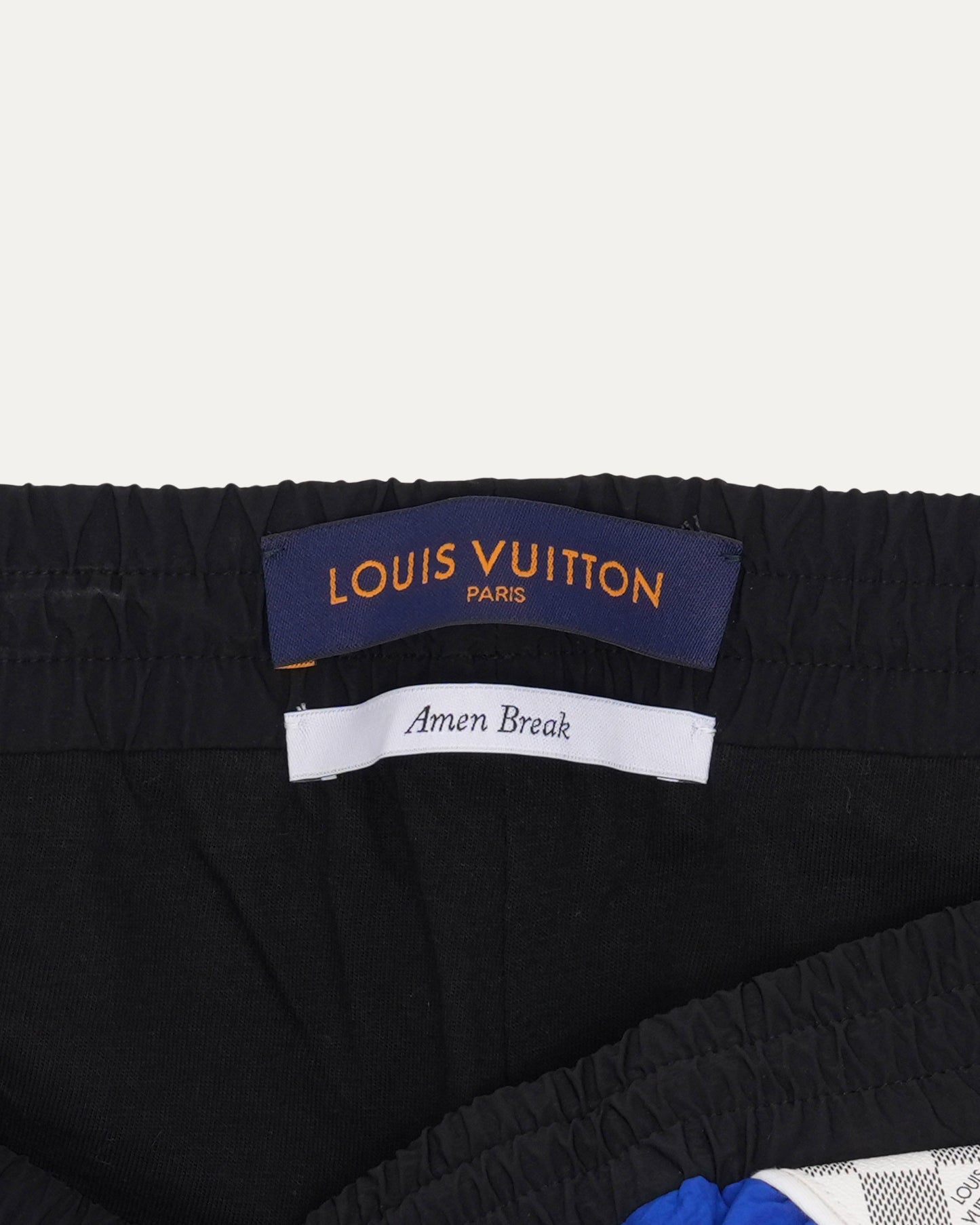 Damier Tape Track Pants