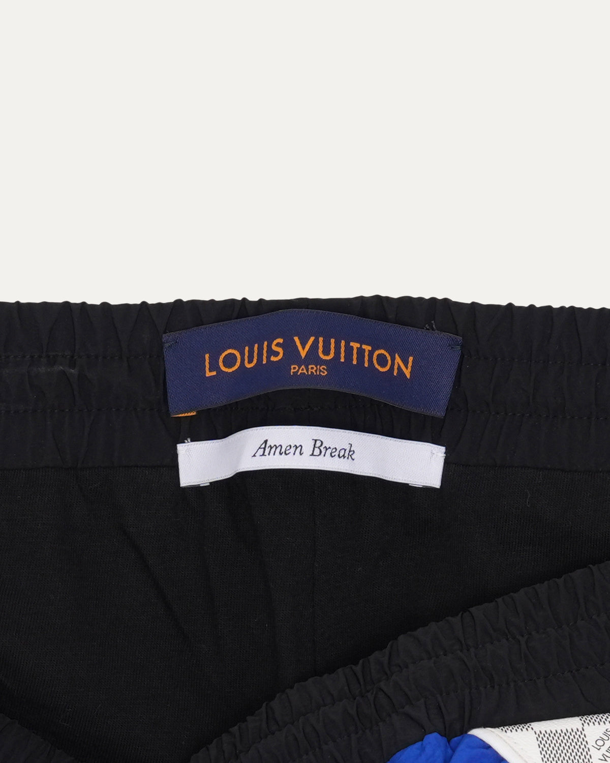 Damier Tape Track Pants