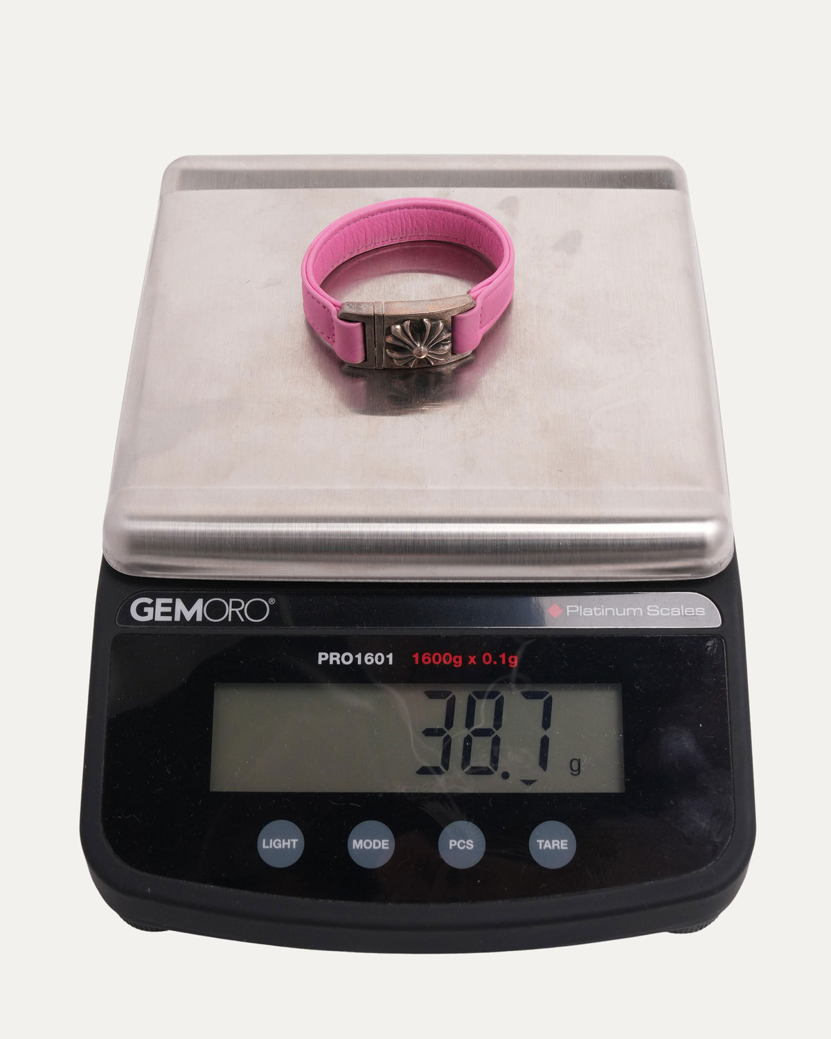 Plus Cross Leather Bracelet