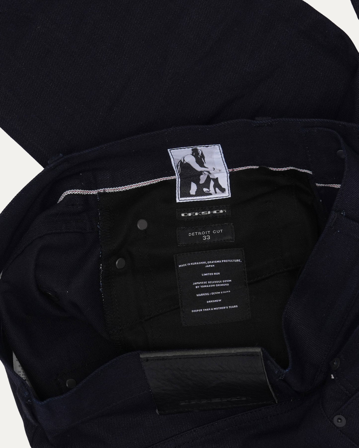 Raw Denim Detroit Cut Jeans