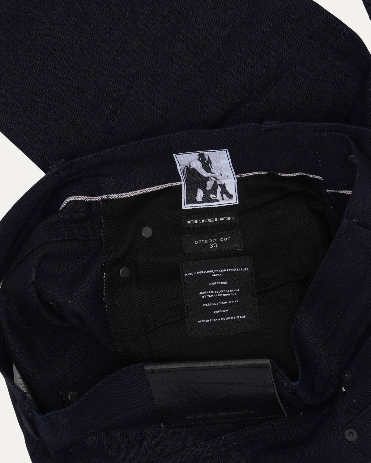 Raw Denim Detroit Cut Jeans